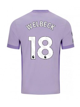 Brighton Danny Welbeck #18 Replika Borta Kläder 2025-26 Kortärmad